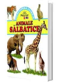 Animale salbatice (Carte cu imagini color)