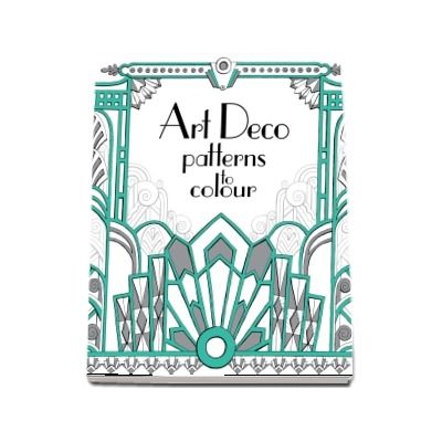 Art Deco patterns to colour