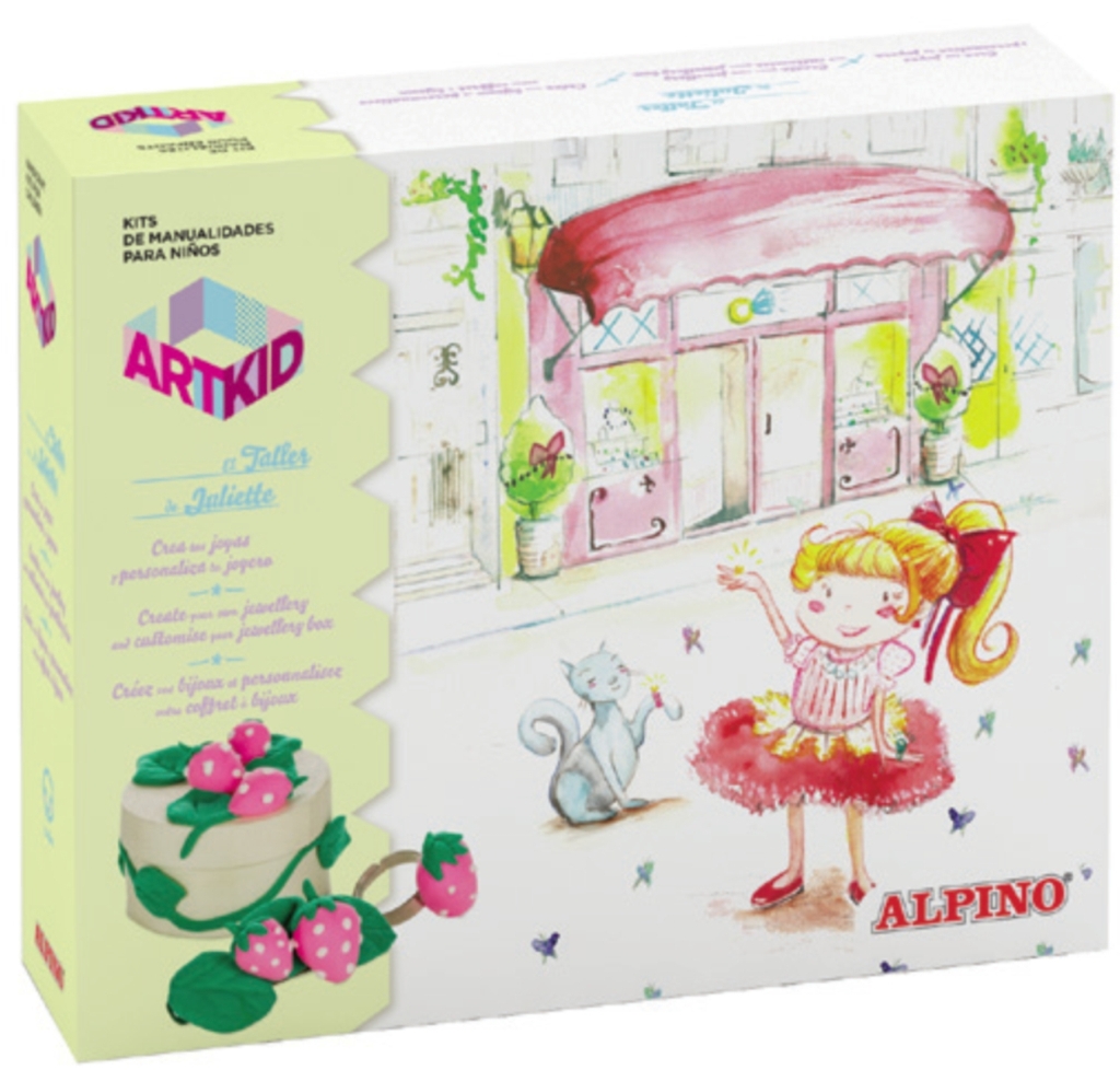 Cutie cu articole creative pentru copii, ALPINO ArtKid El Talle de Juliette