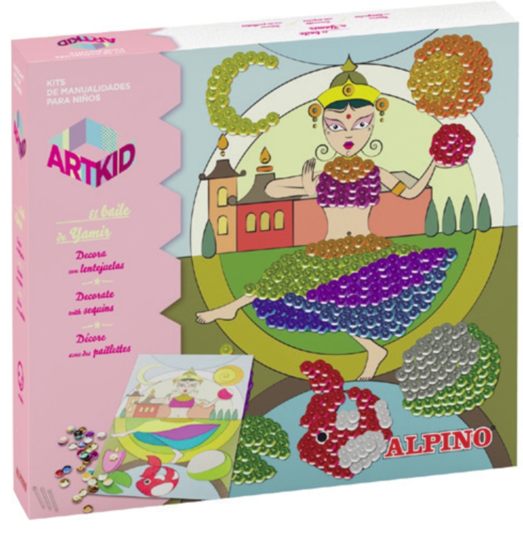 Cutie cu articole creative pentru copii, ALPINO ArtKid El baile de Yamir