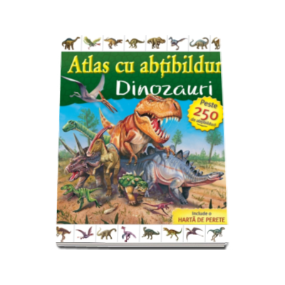 Atlas cu abtibilduri - Dinozauri