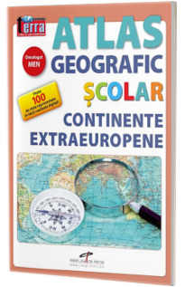 Atlas geografic scolar. Continente extraeuropene Atlas geografic scolar. Continente extraeuropene