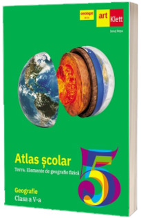 Atlas geografic scolar. Terra. Clasa a V-a