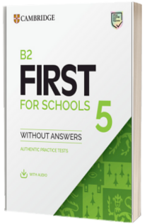 B2 First for Schools 5 Student's Book without Answers with Audio