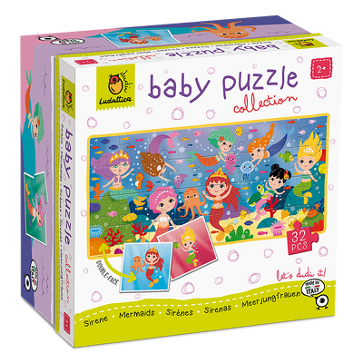 Baby Puzzle - Sirene, Ludattica, 2 - 5 ani