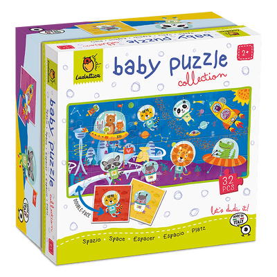 Baby Puzzle - Spatiul, Ludattica, 2-5 ani, 32 piese