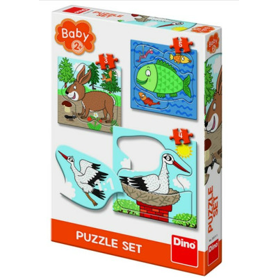 Baby Puzzle - Unde locuiesc animalele?