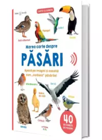 Bebe invata. Marea carte despre pasari. 40 de sunete de pasari