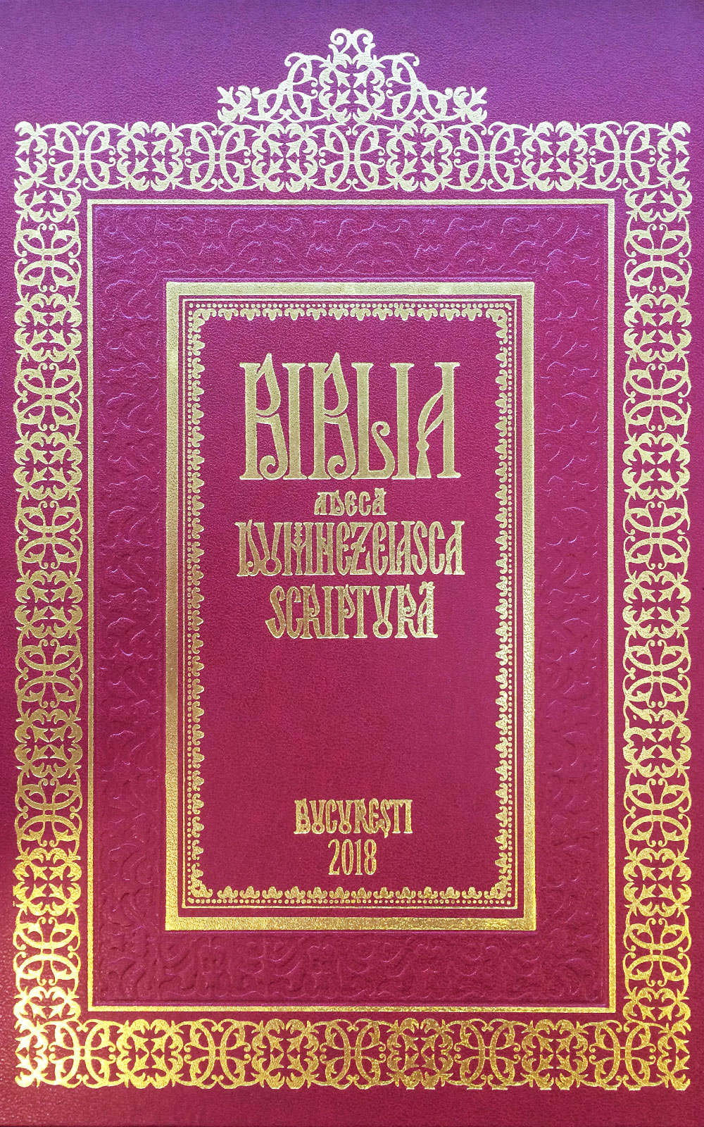 Biblia Dumnezeiasca Scriptura Bucuresti 2018
