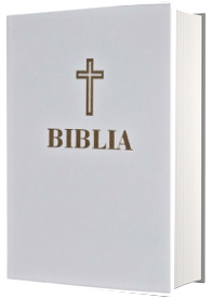 Biblia – editie omagiala 100 de ani de la Marea Unire, alba, in piele ecologica, aurita Biblia – editie omagiala 100 de ani de la Marea Unire, alba, in piele ecologica, aurita