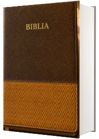 Biblia mica, 053, maro, embosat, margini aurii, repertoar Biblia mica, 053, maro, embosat, margini aurii, repertoar