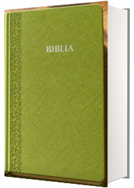 Biblia mica, 053, verde, embosat, margini aurii, repertoar Biblia mica, 053, verde, embosat, margini aurii, repertoar
