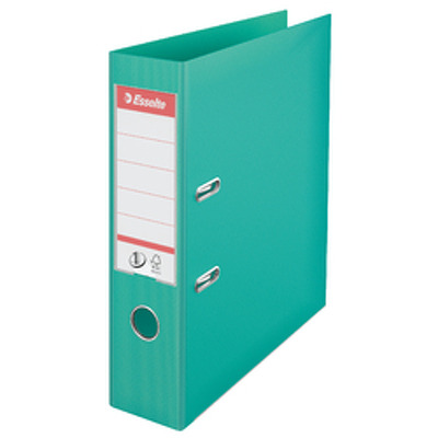 Biblioraft Esselte No.1 Power, PP/PP, A4, 75 mm, menta