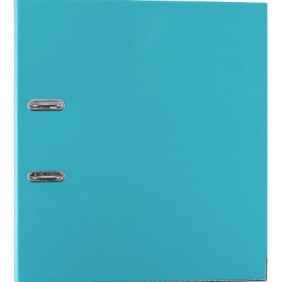 Biblioraft plastifiat 75 mm Daco, verde turcoaz