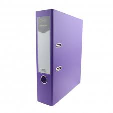 Biblioraft plastifiat 75mm Premium Daco mov