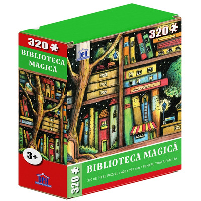 Biblioteca magica - puzzle 320 piese