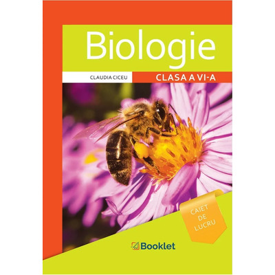 Biologie, caiet de lucru pentru clasa a VI-a