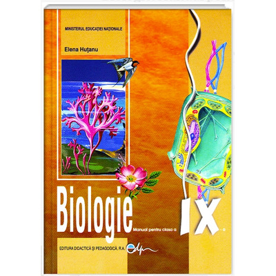 Biologie, manual pentru clasa a IX-a
