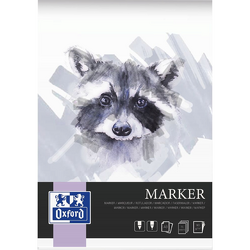 Bloc desen OXFORD Lettering Marker, A3, 15 file - 180g/mp, coperta carton - design raton