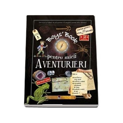Boys Book pentru micii aventurieri - 8-12 ani