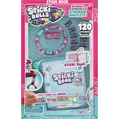 Bratari cu stickere sticki rolls carnetel