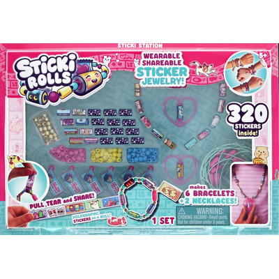 Bratari cu stickere sticki rolls set cu accesorii