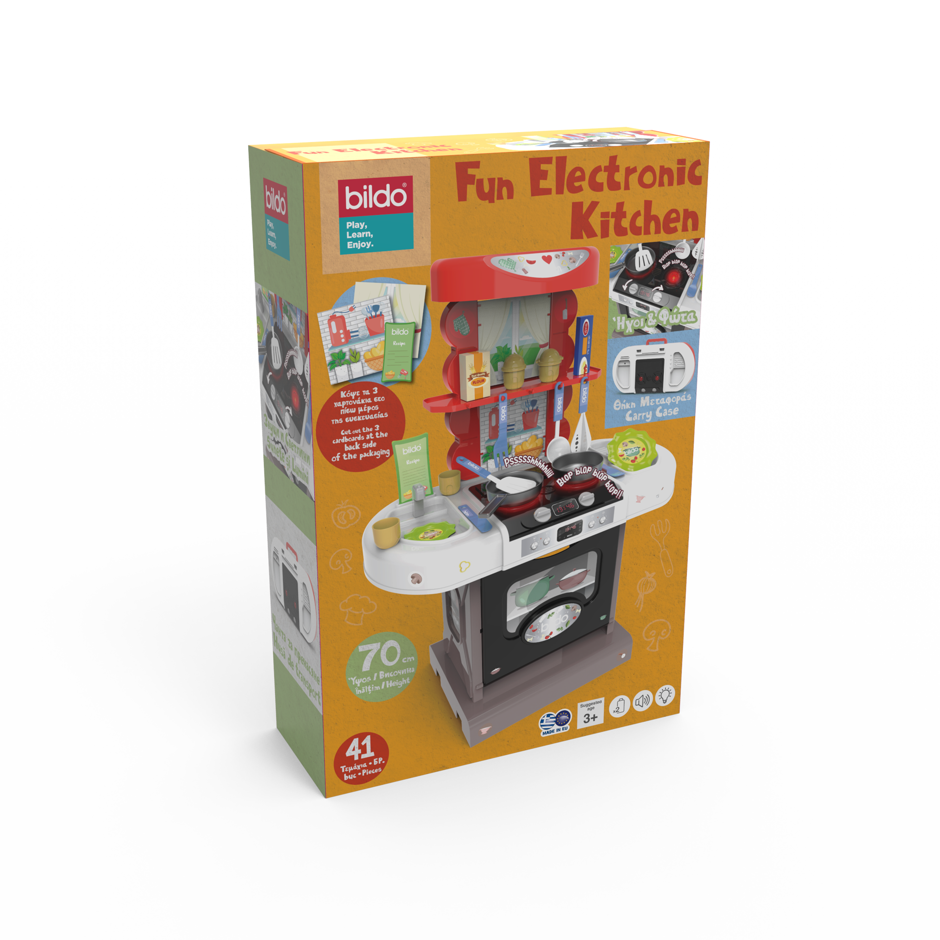 Bucatarie Fun electrica cu sunet si lumini Bildo 4557