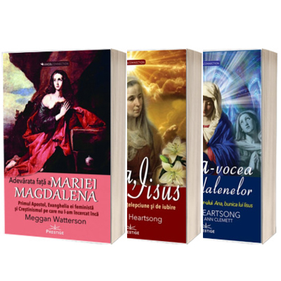 Bundle 3 carti. Adevarata fata a Mariei Magdalena, Ana, bunica lui Iisus si Ana, vocea Magdalenelor