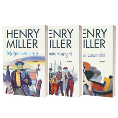 Bundle 3 carti de autori Henry Miller