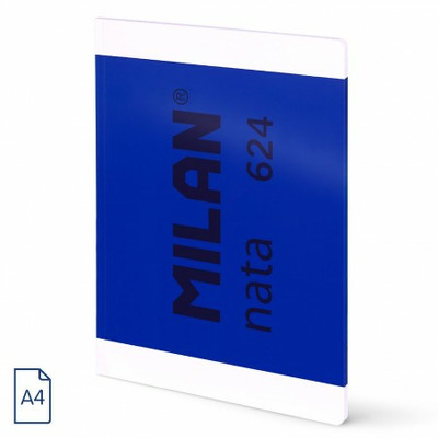 Caiet cusut A4 48 file AR, Albastru Nata 57043G48B