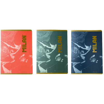 Caiet A4 60 file romana coperta carton Lava