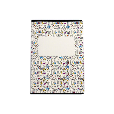 Caiet capsat A5, 48 file, liniatura matematica, Diamond Line