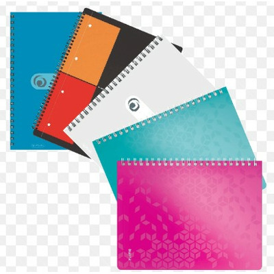 Caiet cu spirala, A4, 70 file, 70gsm, coperta carton 300gsm, design cities of the world - dictando
