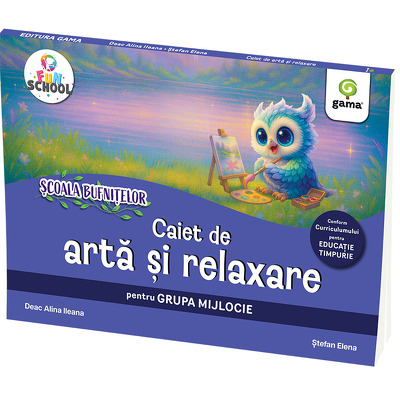 Caiet de arta si relaxare pentru grupa mijlocie