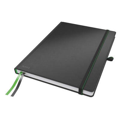 Caiet de birou A4 matematica - negru, Leitz Complete