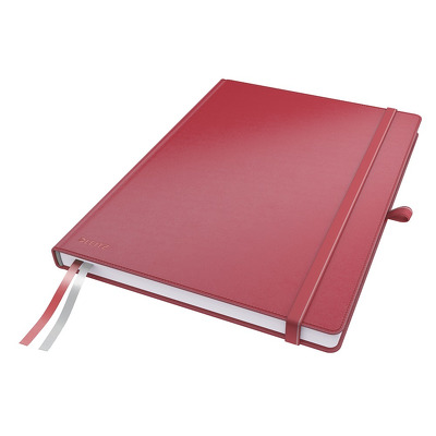 Caiet de birou A4 matematica - rosu, Leitz Complete