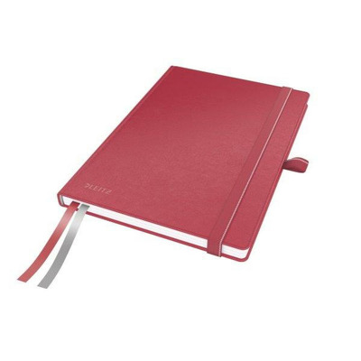 Caiet de birou A5, Leitz Complete, dictando - rosu