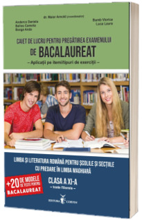 Caiet de lucru pentru pregatirea examenului de bacalaureat