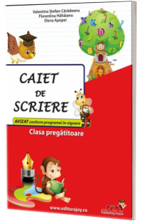 Caiet de scriere, pentru clasa pregatitoare