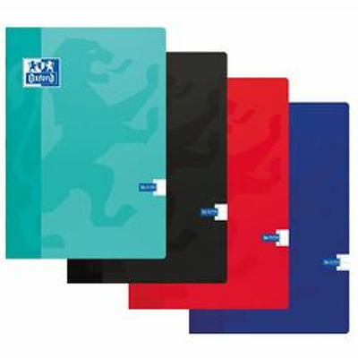 Caiet OXFORD School Touch, A5, 36 file - 90g/mp, coperta carton assorted colors, liniat stanga - dic