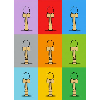 Caiet scolar STRIGO KENDAMA, A5, matematica, 32 file, hartie 70g FSC, coperta glossy laminate