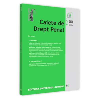 Caiete de drept penal nr. 2/2020