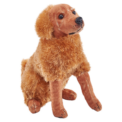 Caine de salvare cu sunet GOLDEN RETRIEVER, jucarie plus 14 cm