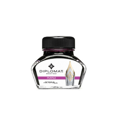 Calimara cu cerneala Diplomat Octopus, 30 ml - violet