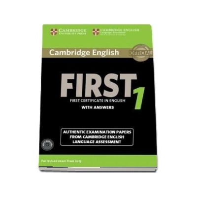 Cambridge English First 1 for Revised Exam from 2015 Student's Book Pack (Student's Book with Answers and Audio CD)