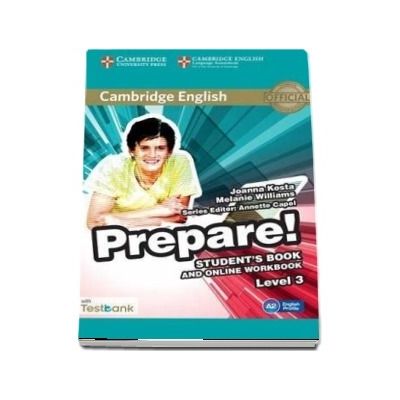 Cambridge English Prepare! Level 3 Student's Book and Online Workbook with Testbank