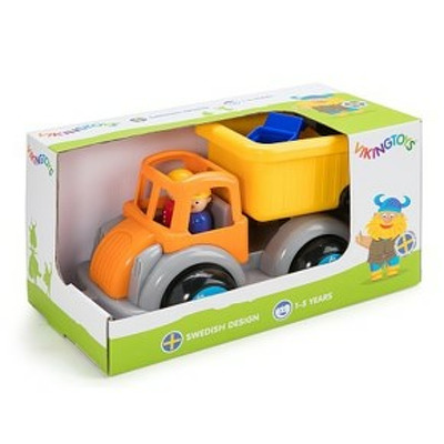 Camion Gunoi culori vesele cu 2 figurine - Jumbo