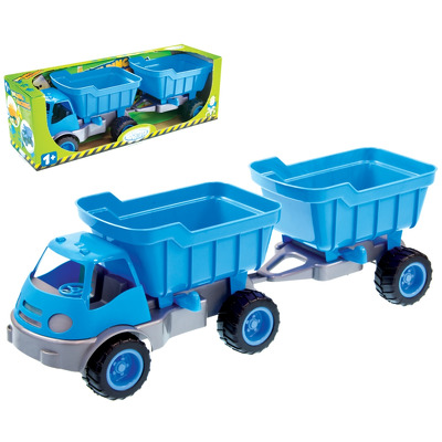 Camion pentru copii cu remorca Mochtoys