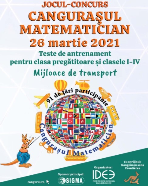 Cangurasul matematician, clasa pregatitoare si clasele I-IV