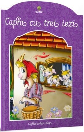 Capra cu trei iezi - Colorez povesti alese 5-7 ani